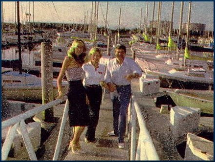 His favorite sport: Marina del Rey counts Guy as one of its most passionate residents. Love of the sea and sailing made Guy build his home in that beautiful region.