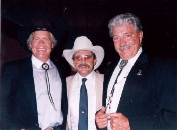 With Doug McClure and Dale Robertson