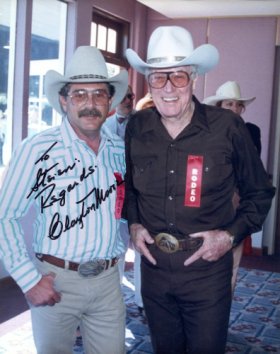 With Clayton Moore